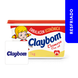 Margarina Cremosa com Sal 1kg - Claybom